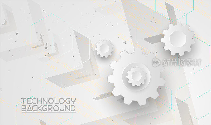Abstract future technology concept